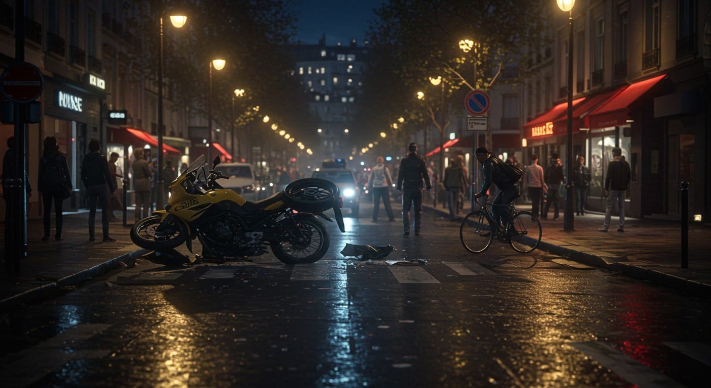 Accident tragique à Paris : un chauffeur de moto-taxi décède après une chute. Découvrez les détails de ce drame et les enjeux de sécurité routière.