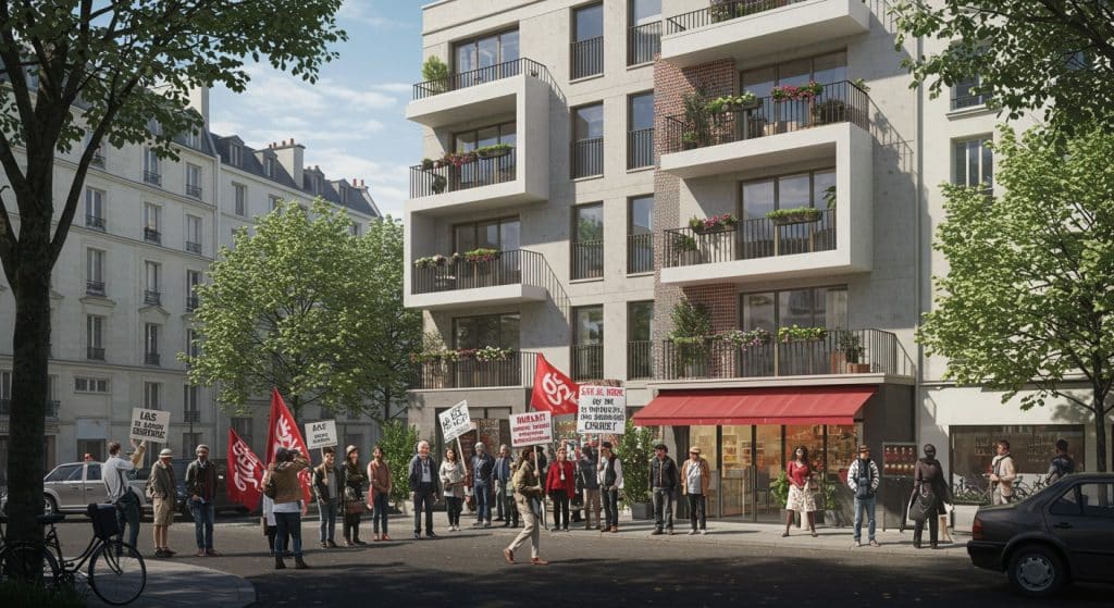 Paris : Locataires Mobilisés Contre la Vente de Leur Résidence
