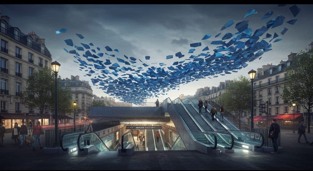 Paris : L’Œuvre d’Art de Maison Blanche Retirée pour Sécurité