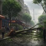 Paris : Tempête Dévastatrice, Arbres à Terre, Vigilance Requise