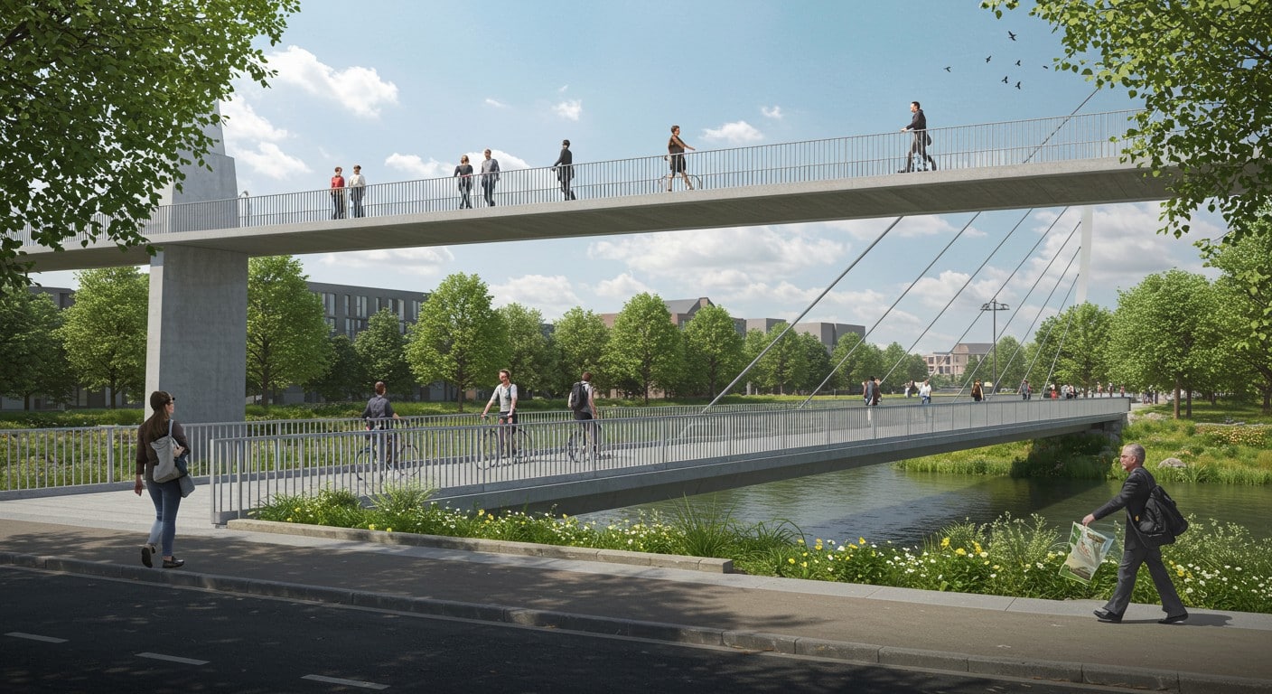 La passerelle Alfortville-Charenton rouvre après des travaux. Sécurité assurée pour piétons et cyclistes, mais des défis persistent. Découvrez les détails !