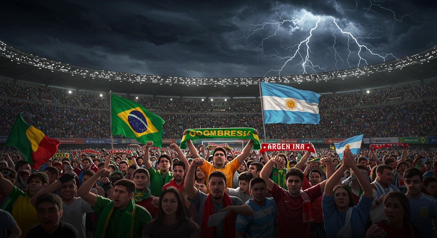 Explorez la ferveur des supporters latino-américains à la Coupe du Monde des Clubs 2025, entre passion footballistique et répression migratoire. Une ambiance unique !