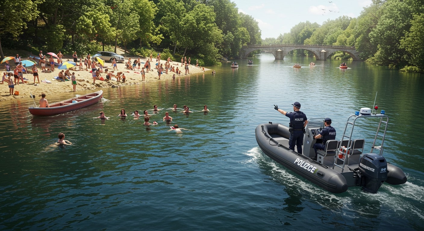 La police intensifie ses patrouilles sur la Marne pour prévenir les noyades en période de canicule. Découvrez les mesures et les enjeux de la baignade interdite.