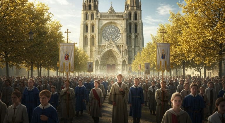 Pèlerinage de Chartres : Succès Record des Tradis en 2025