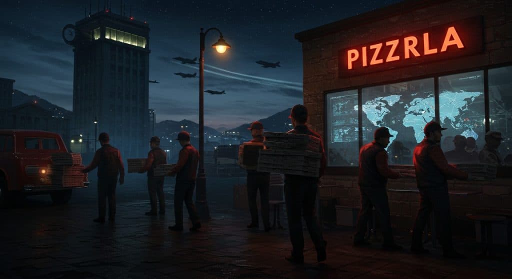 Pentagon Pizza Meter : Les Pizzas Prédisent-elles la Guerre ?