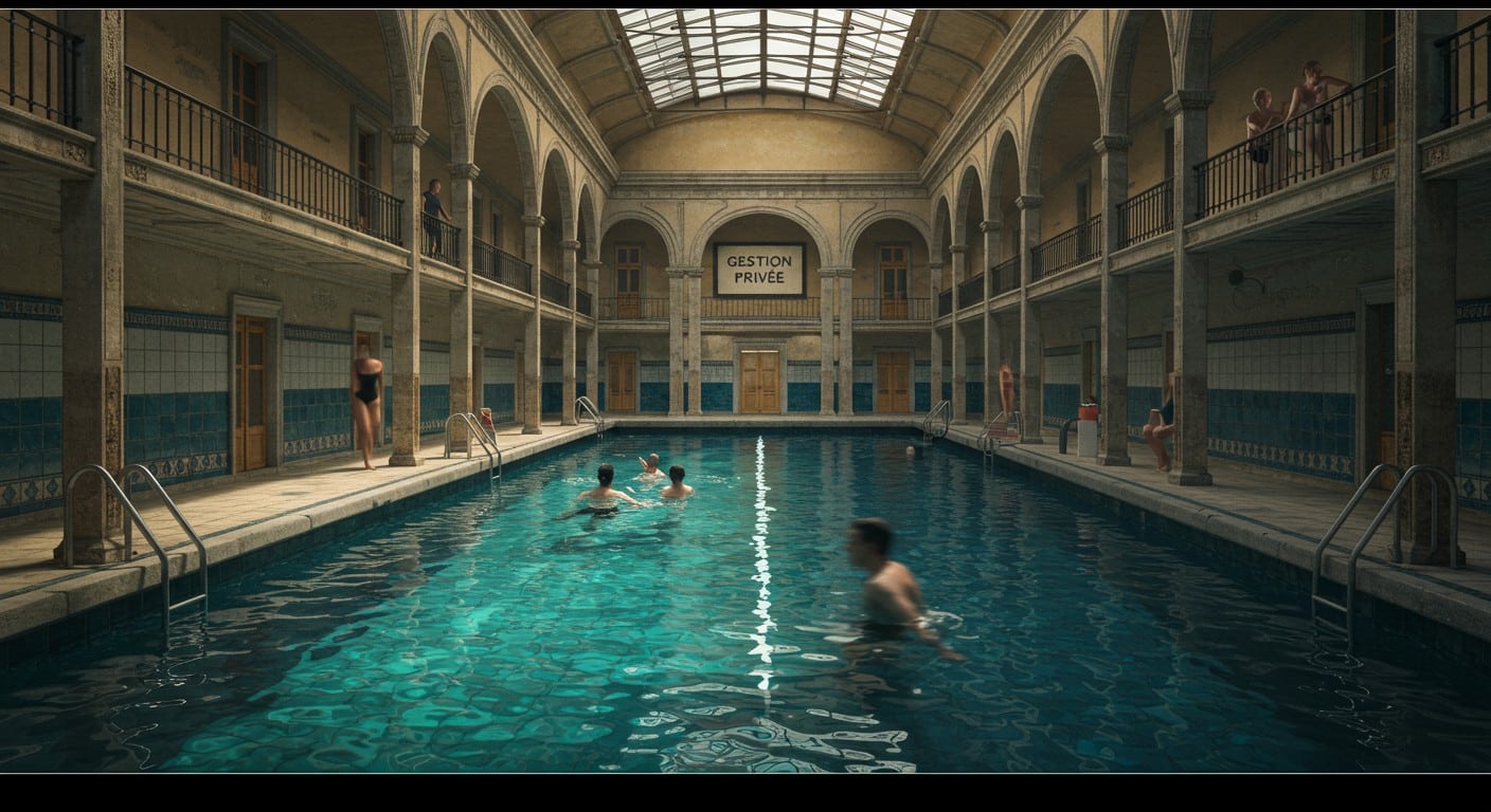 La piscine Château-Landon, doyenne parisienne, passe au privé. Un choix qui divise : découvrez pourquoi cette décision fait des vagues.