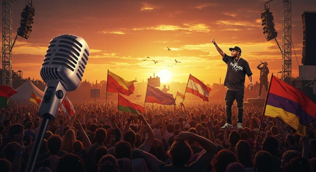Polémique à Glastonbury : Rap et Propos Controversés