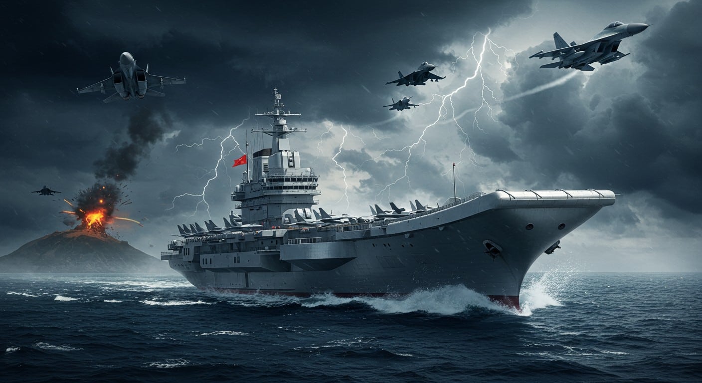 Les porte-avions chinois Shandong et Liaoning opèrent dans le Pacifique, inquiétant le Japon. Découvrez les enjeux géopolitiques et les réactions internationales.