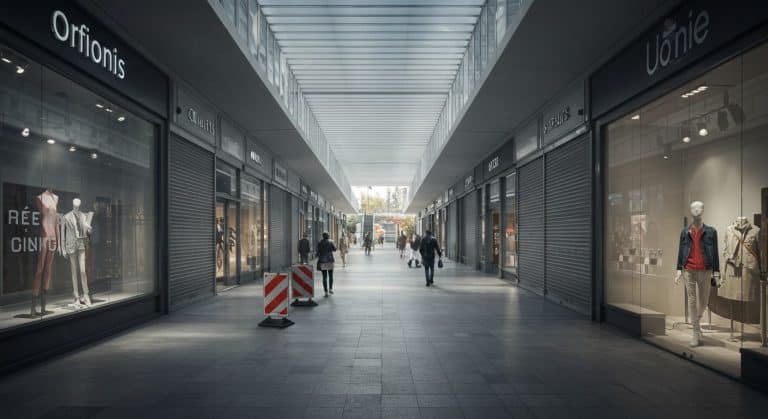 Porte Maillot : Les Boutiques du Palais des Congrès en Crise