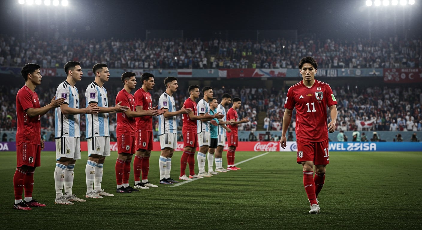 Le capitaine d’Urawa Red Diamonds snobe la poignée de main avant un match. Erreur ou provocation ? Découvrez les dessous de cette polémique en Coupe du Monde des Clubs.