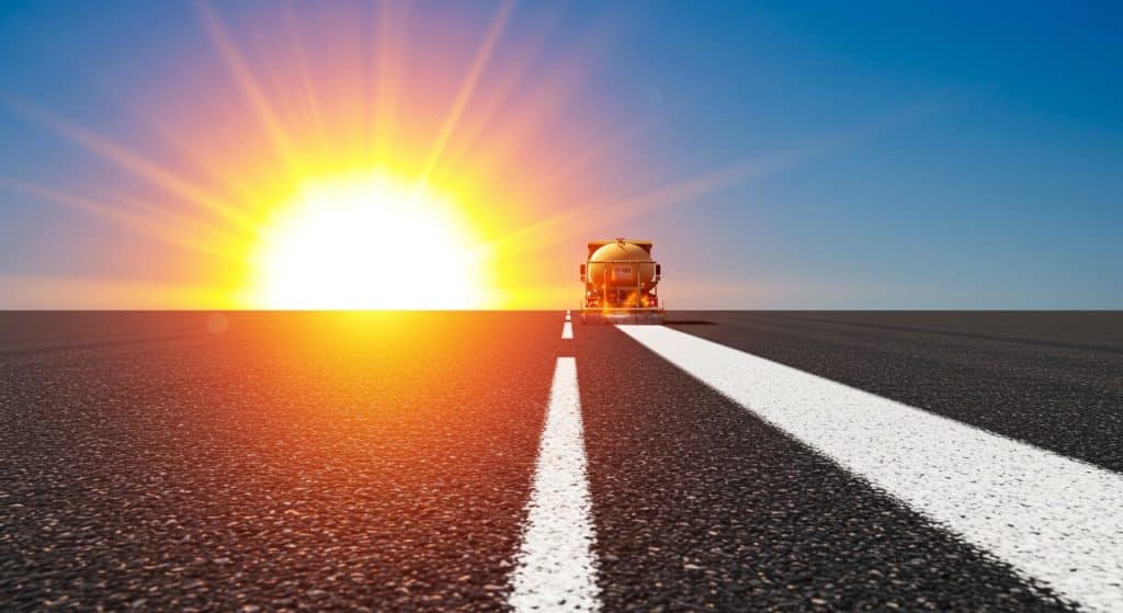 Pourquoi les Routes Blanchissent sous la Canicule ?