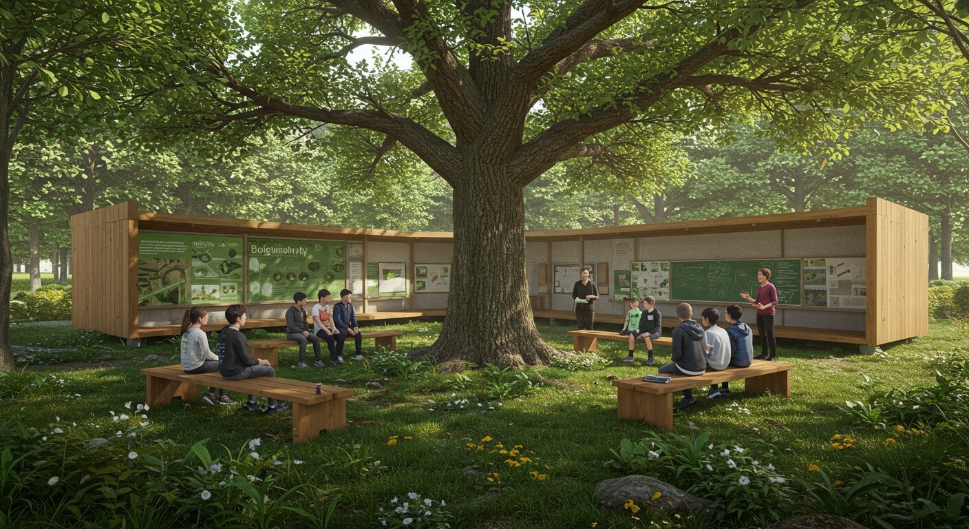 Un collège en France inaugure une forêt pédagogique unique pour des cours en plein air. Découvrez cette initiative écologique et éducative révolutionnaire !