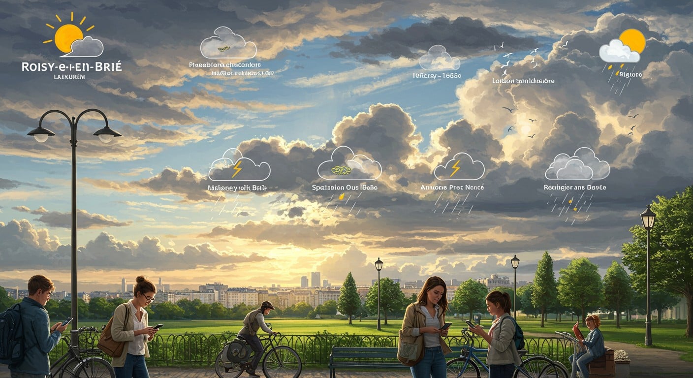 Consultez les prévisions météo détaillées pour Roissy-en-Brie sur 7 jours : températures, pluie, vent. Planifiez votre semaine avec nos infos fiables !