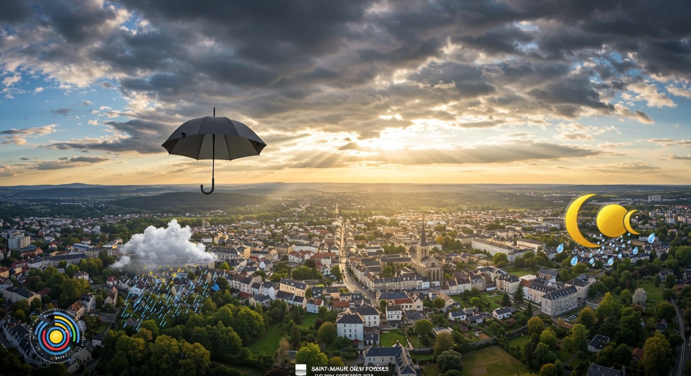 Découvrez les prévisions météo à Saint-Maur-des-Fossés pour 7 jours : températures, pluie, vent. Restez prêt avec nos infos détaillées !