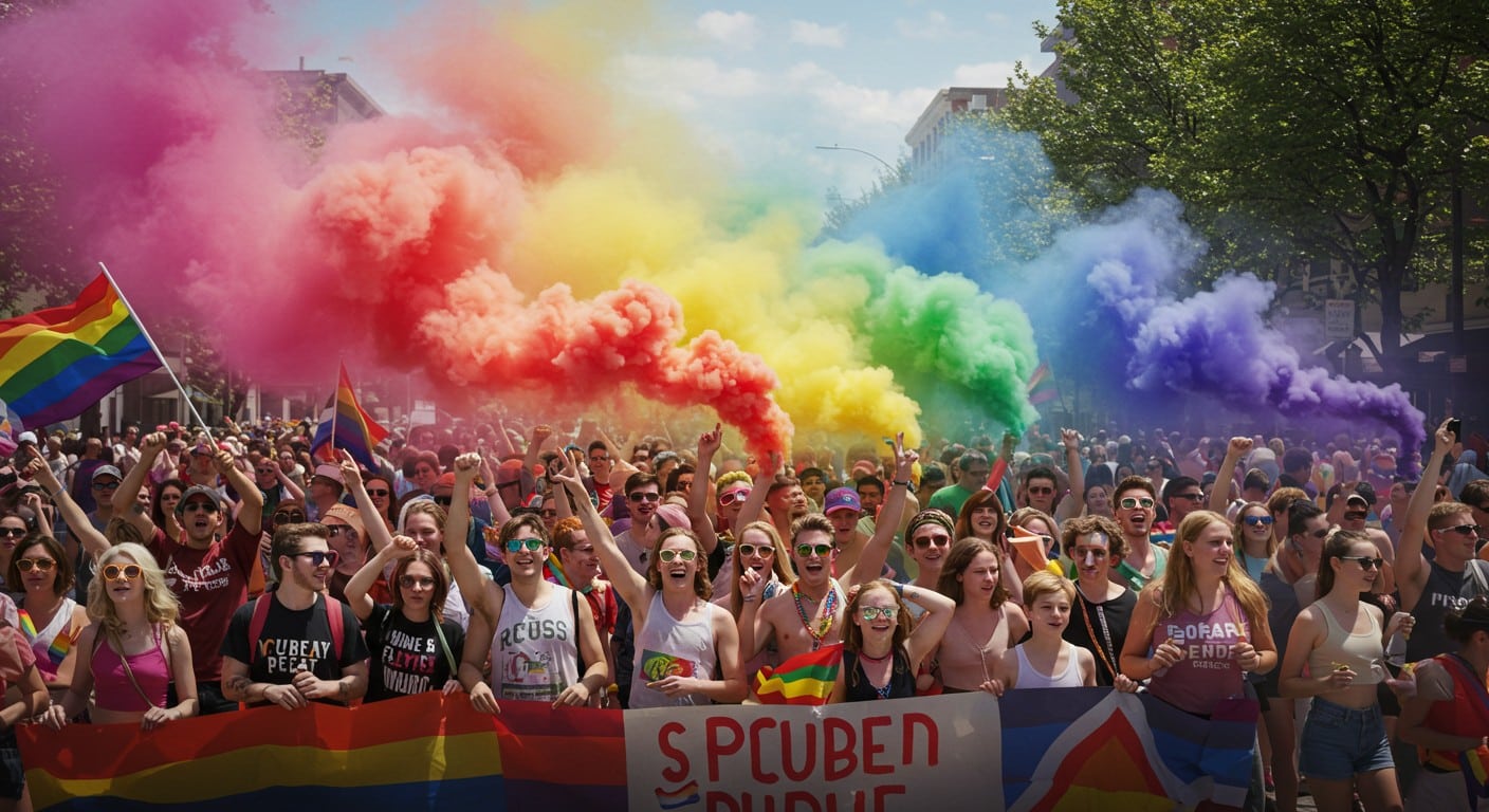 La Pride des banlieues 2025 à La Courneuve réunit 15 000 personnes pour une célébration vibrante. Découvrez l’élan de cette marche unique !