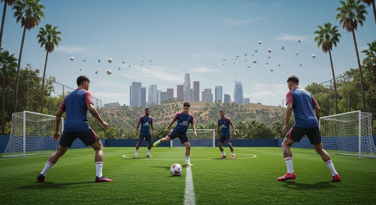 PSG à Los Angeles : Travail et Détente pour la Coupe des Clubs