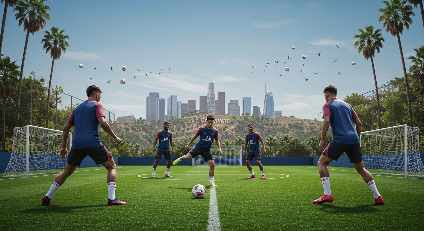 Comment le PSG gère ses journées à LA pour la Coupe du monde des clubs ? Entraînements intenses et détente, découvrez leur routine unique.