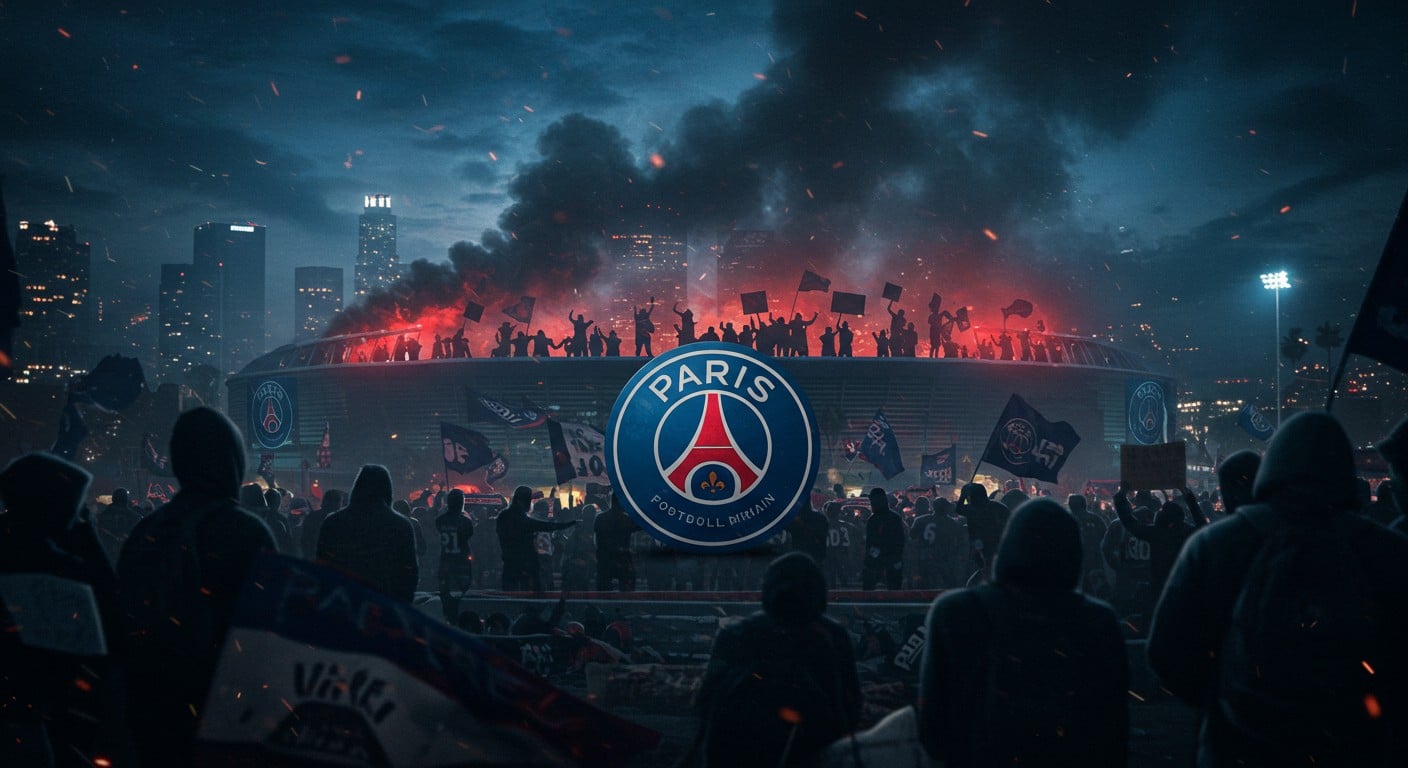 Le PSG débarque à Los Angeles, ville fracturée par tensions et couvre-feux. Découvrez comment le foot s’invite dans ce chaos sociétal. Lisez la suite !