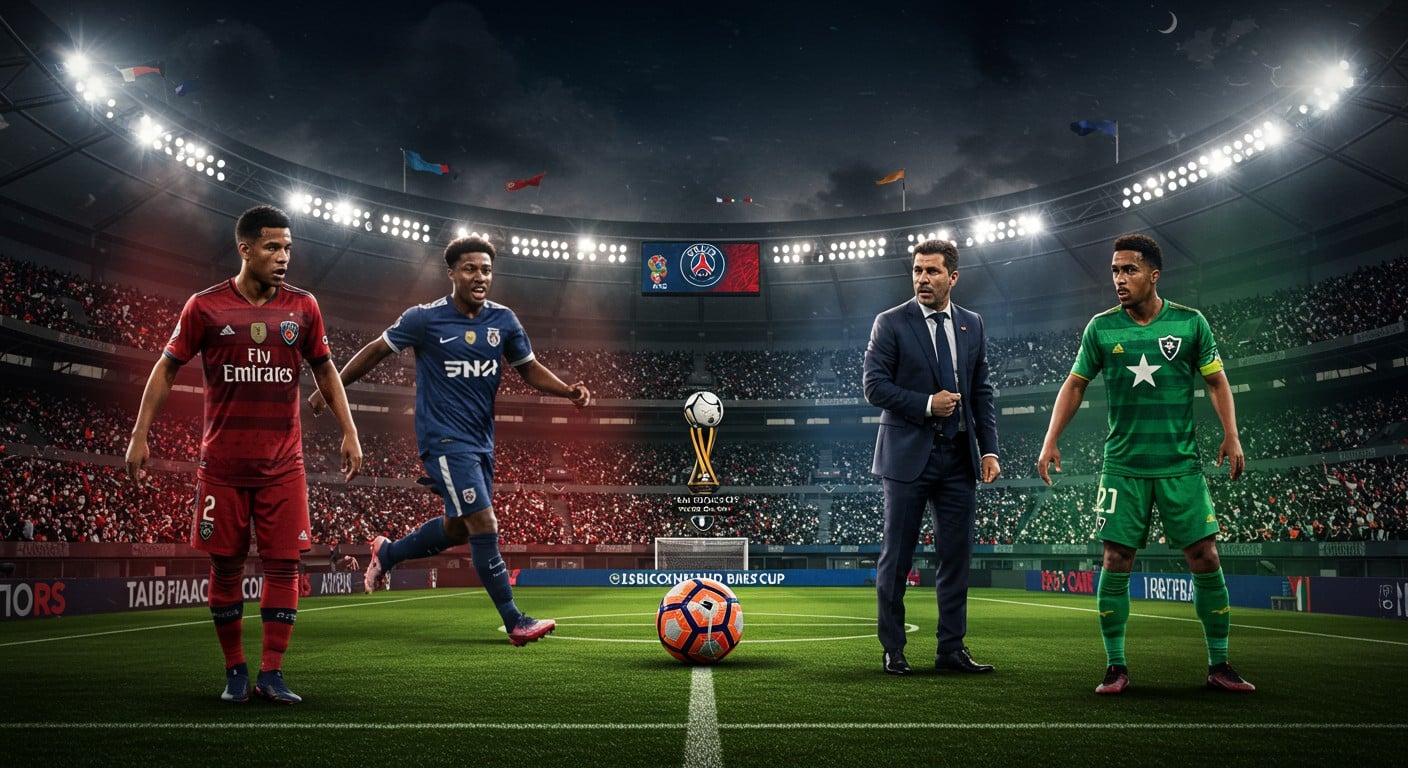 PSG affronte Botafogo au Mondial des clubs 2025. Luis Enrique évoque l’état d’esprit, Dembélé et l’ambition de dominer. Découvrez les clés du match !