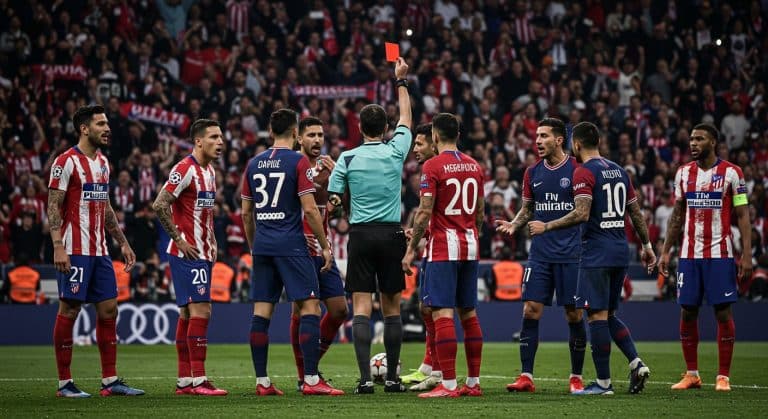 PSG Écrase Atlético : Colère et Arbitrage en Débat