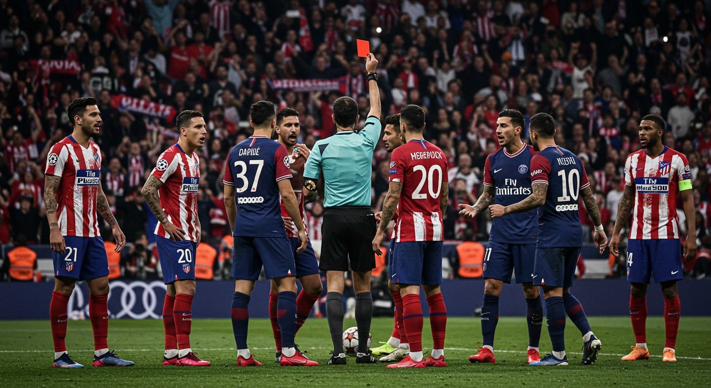 Le PSG domine l'Atlético 4-0 au Mondial des Clubs. Frustrations, arbitrage critiqué et supériorité parisienne : décryptage d'un match explosif.