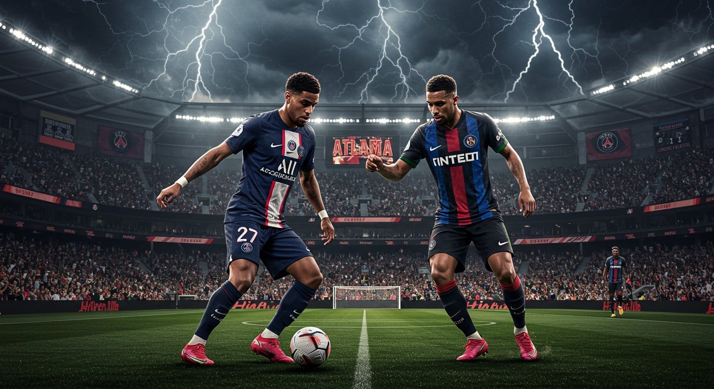 PSG affronte Inter Miami en 8e de finale du Mondial des clubs 2025. Messi et Dembélé, retrouvailles explosives à Atlanta. Ne manquez pas ce choc !