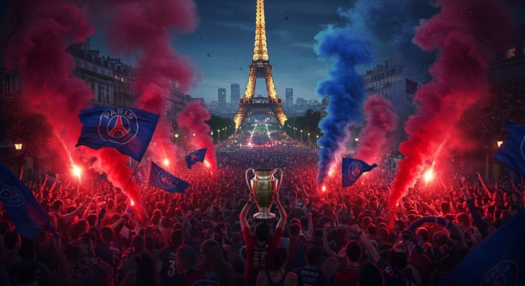 PSG Triomphe : Paris Célèbre sa Ligue des Champions