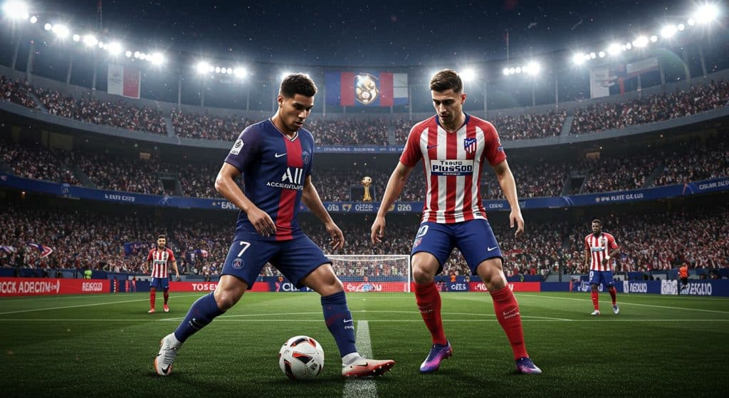 PSG vs Atlético : Barcola de Retour, Prêt pour le Choc ?