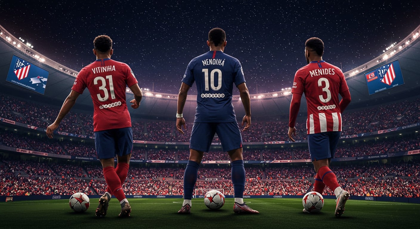 Comment Vitinha, Doué et Mendes transforment le PSG à la Coupe du Monde des Clubs 2025 face à l’Atlético. Découvrez leur ascension fulgurante !
