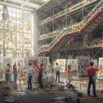 Quand 500 Artistes Recréent les Œuvres du Centre Pompidou