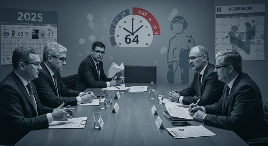 Retraites : Pourquoi le Conclave 2025 Bloque sur l’Âge de 64 Ans