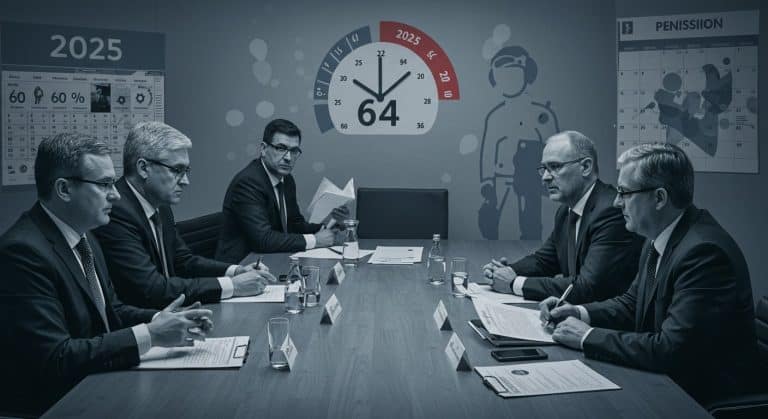 Retraites : Pourquoi le Conclave 2025 Bloque sur l’Âge de 64 Ans