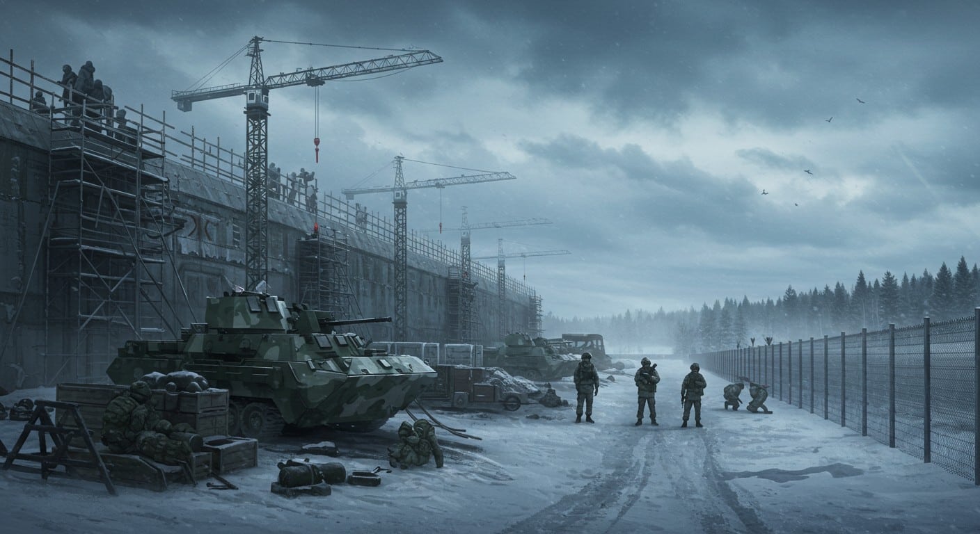 La Russie construit une garnison près de la Finlande, renforçant ses troupes. Que signifie cette militarisation pour l'Europe ? Découvrez les détails.