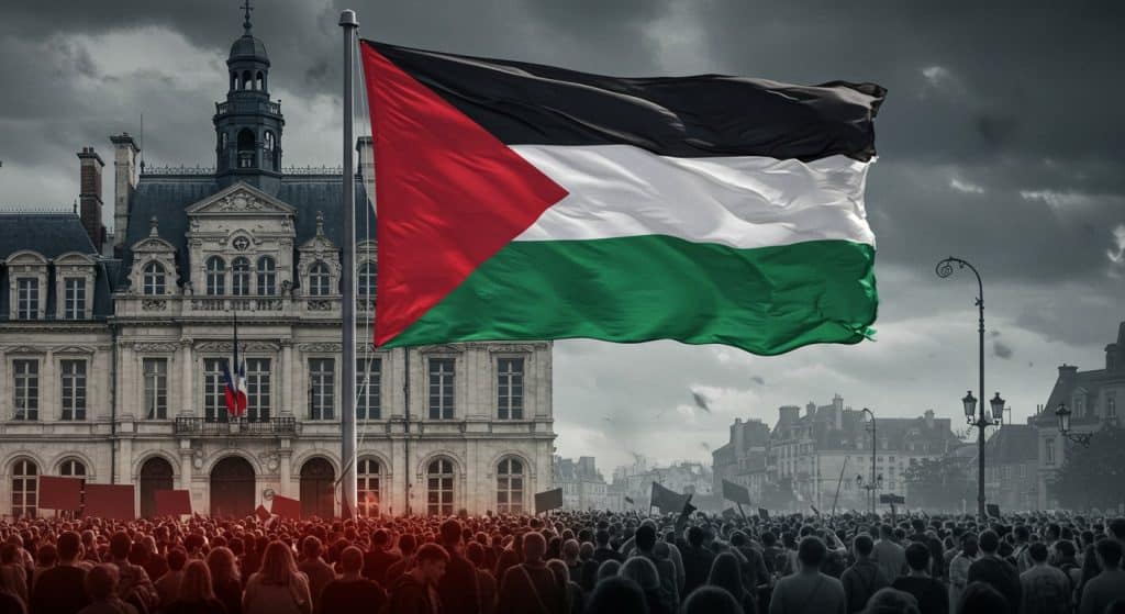 Saint-Denis : Polémique sur le Drapeau Palestinien à la Mairie