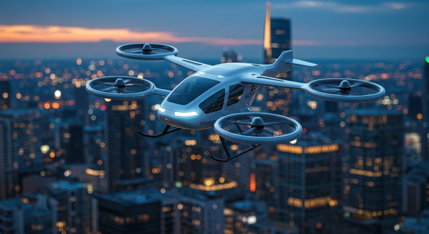 Découvrez l’expérience unique d’un vol en taxi autonome. Innovation, technologie et futur du transport : embarquez pour un voyage révolutionnaire !