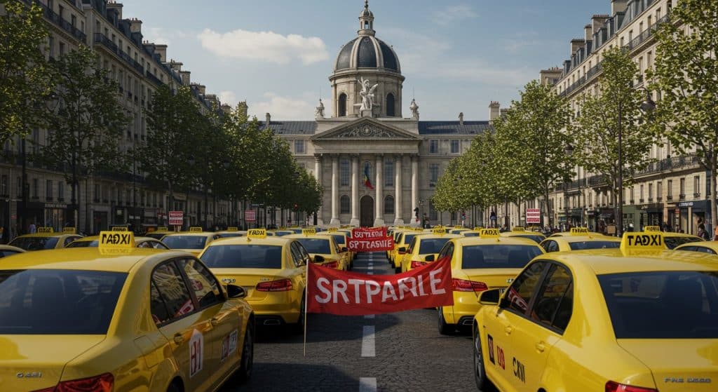 Taxis en Colère : Blocages à Paris dès le 11 Juin