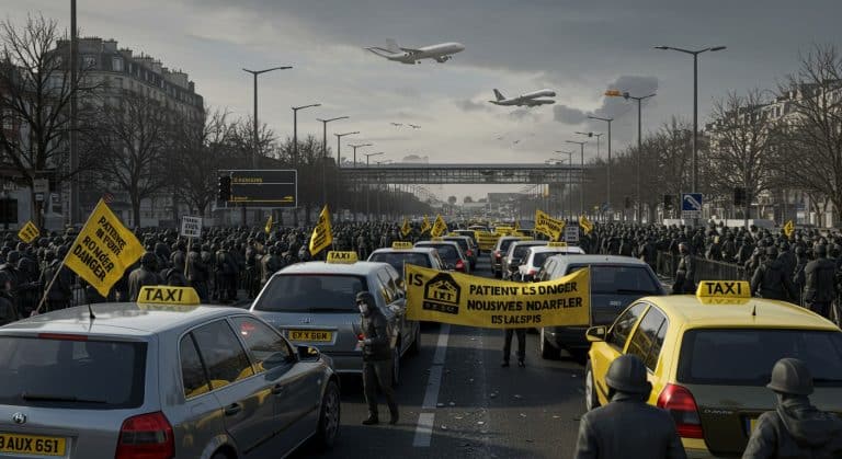 Taxis en Colère : Blocages et Réforme Sanitaire en Débat