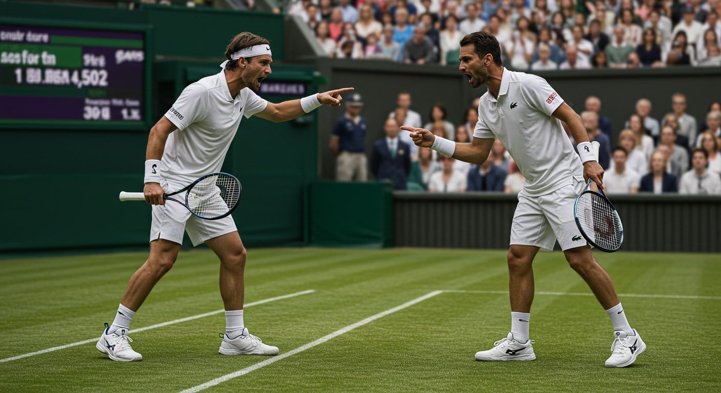 Corentin Moutet triomphe face à Fabio Fognini à Stuttgart, mais le match se termine en clash. Découvrez les tensions et les enjeux de ce duel brûlant !