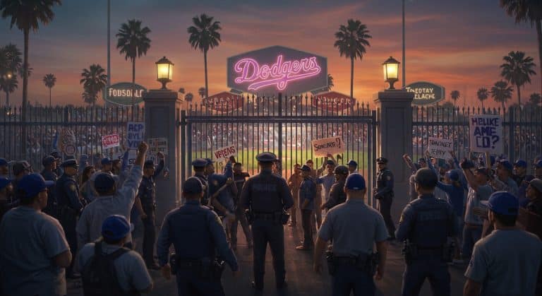 Tensions à Los Angeles : Dodgers Contre la Police de l’Immigration