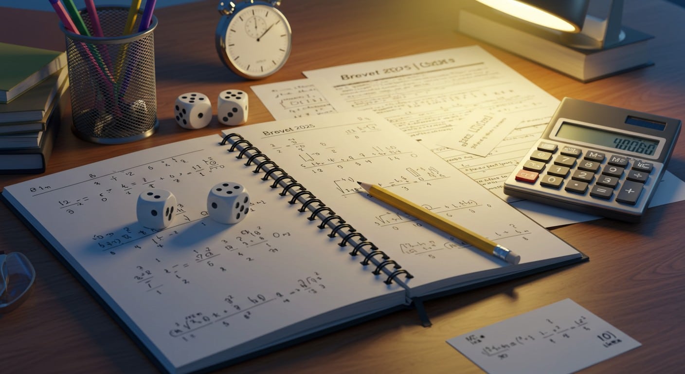 Testez vos compétences en maths avec notre quiz Brevet 2025 ! Probabilités, calculs, défis réels : saurez-vous décrocher la moyenne ? Essayez maintenant !
