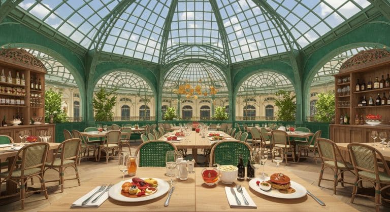 Thierry Marx Sublime le Grand Palais avec Réséda Café