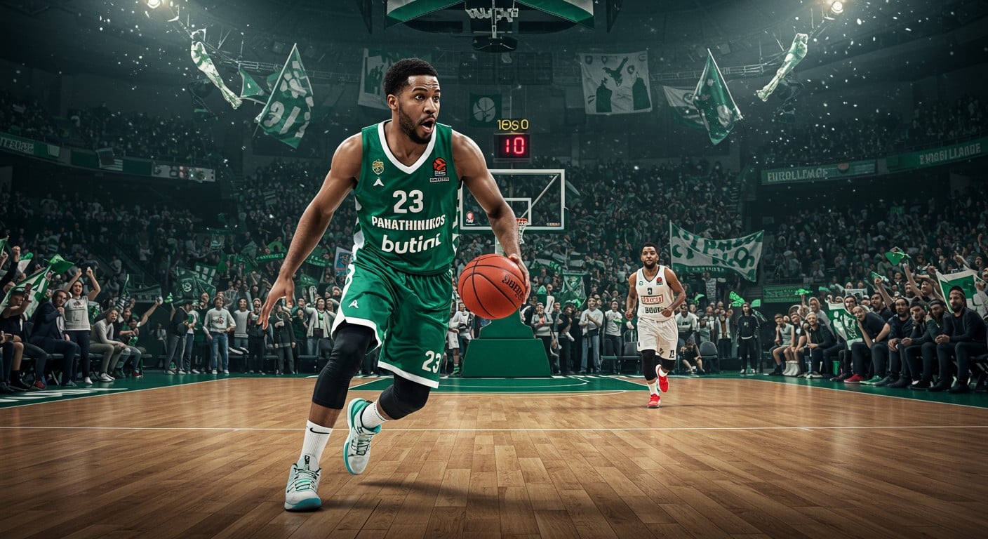 TJ Shorts quitte Paris Basketball pour Panathinaïkos. Découvrez l’impact de ce transfert majeur en Euroligue et les ambitions du club grec.
