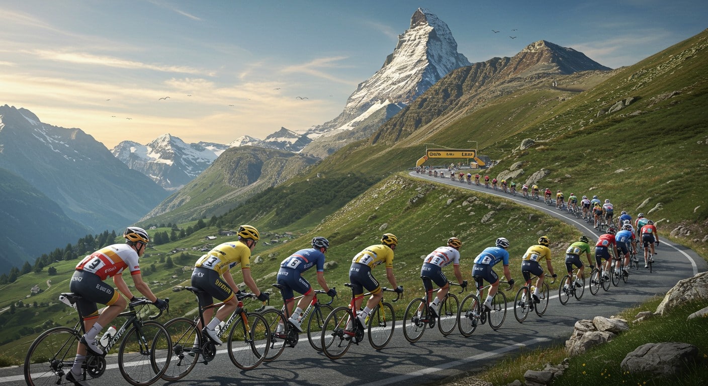 Découvrez le Tour Auvergne-Rhône-Alpes, ex-Critérium du Dauphiné, et son renouveau en 2026. Une course légendaire réinventée avec Pogacar en star !