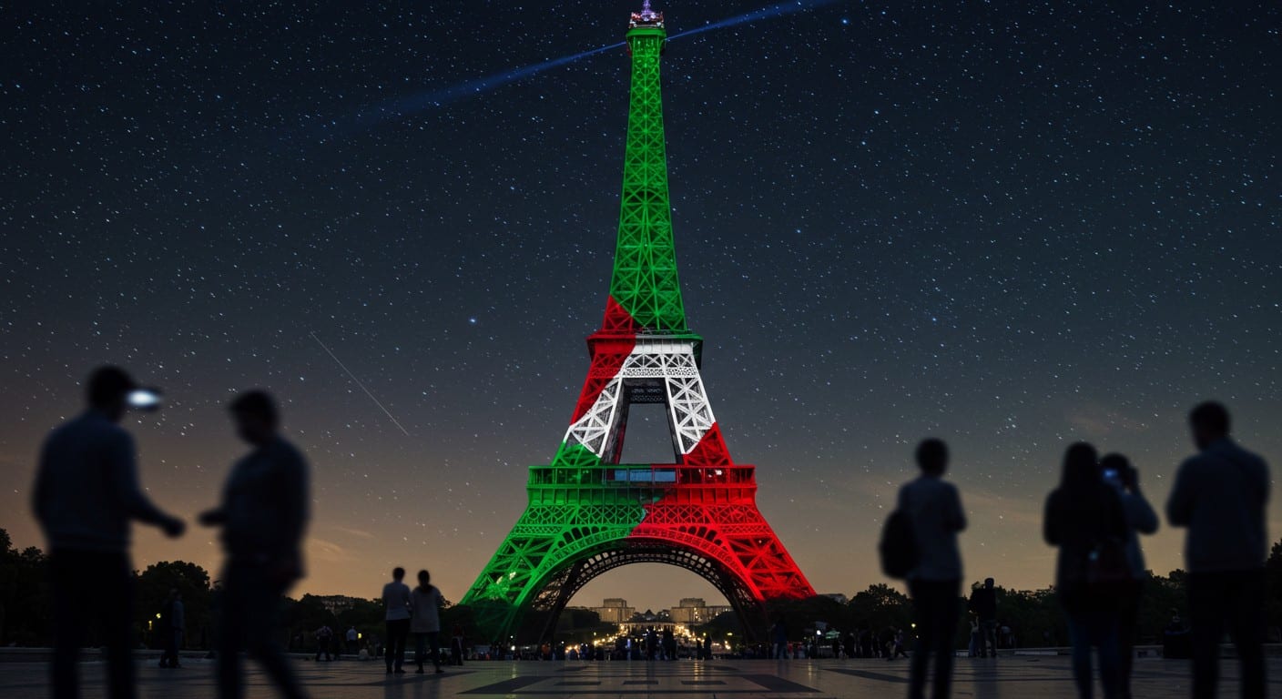 La Tour Eiffel aux couleurs de la Palestine ? Une initiative symbolique pour Gaza soulève débats et passions. Découvrez les enjeux et réactions.