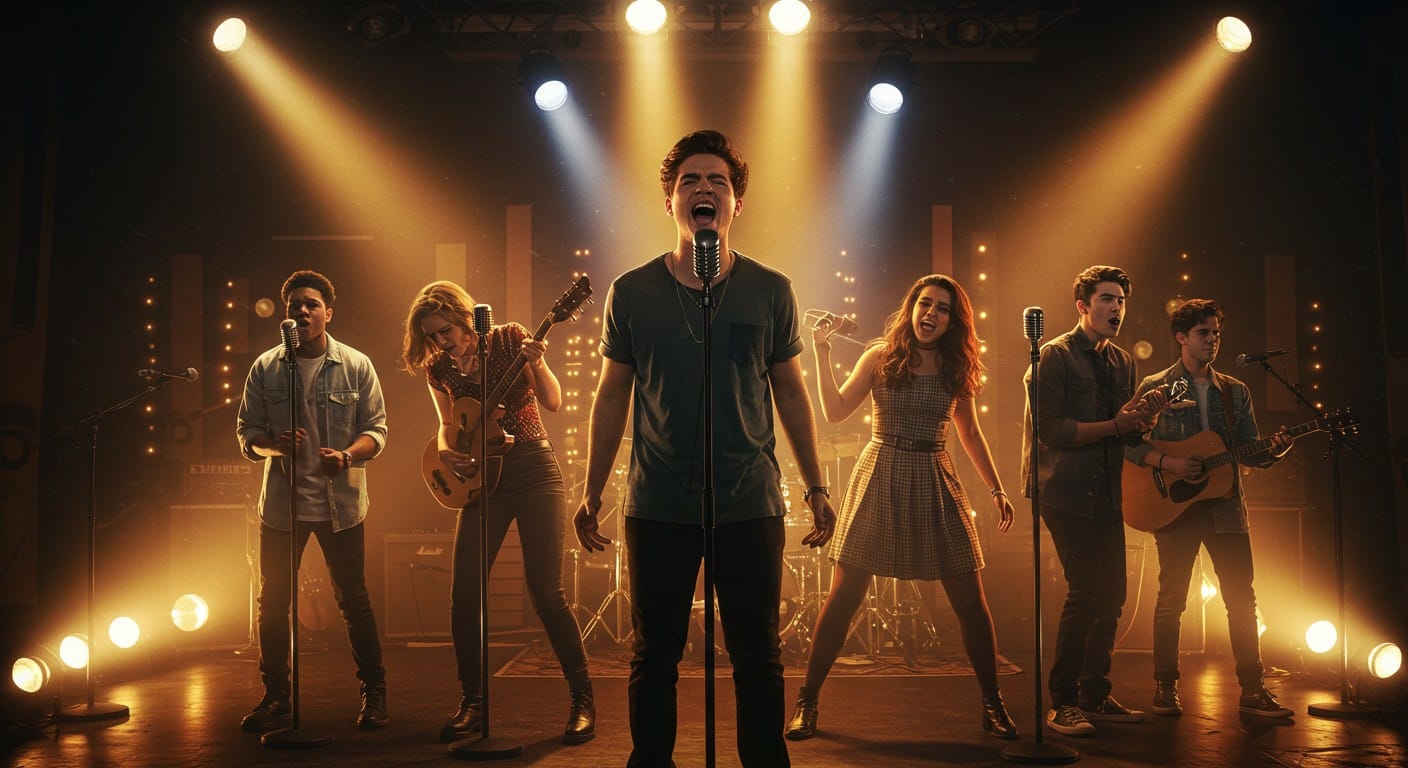 Découvrez les jeunes stars de "Tout pour la Lumière", la série musicale de Netflix et TF1. Talents de The Voice, acteurs polyvalents : qui sont-ils ?