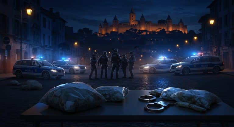 Trafic de Drogue Démantelé à Carcassonne : Saisie Record