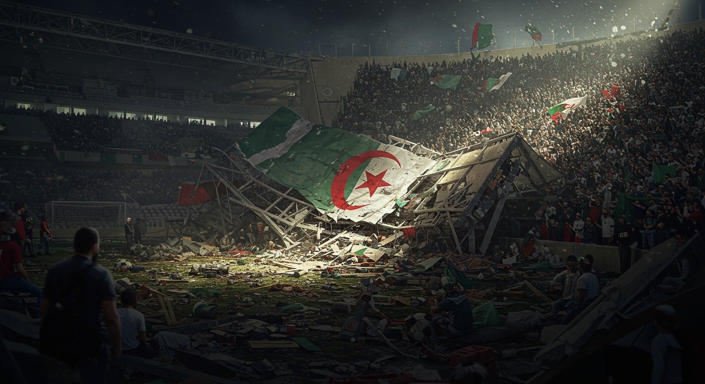 Drame à Alger : l’effondrement d’une tribune au stade du 5-Juillet fait 3 morts et 81 blessés. Découvrez les détails de cette tragédie et ses implications.