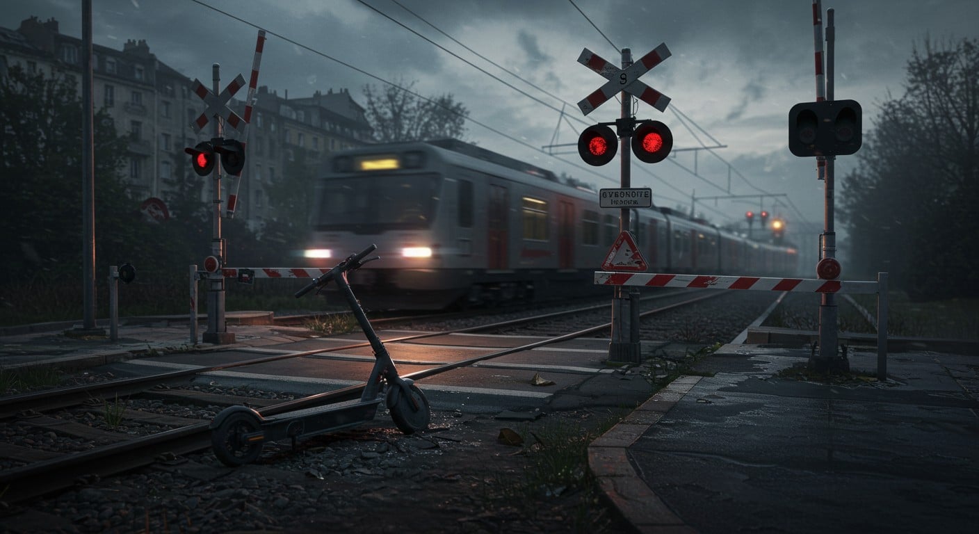Accident mortel à Toulouse : un conducteur de trottinette percuté par un train. Enquête en cours, perturbations SNCF. Découvrez les détails.