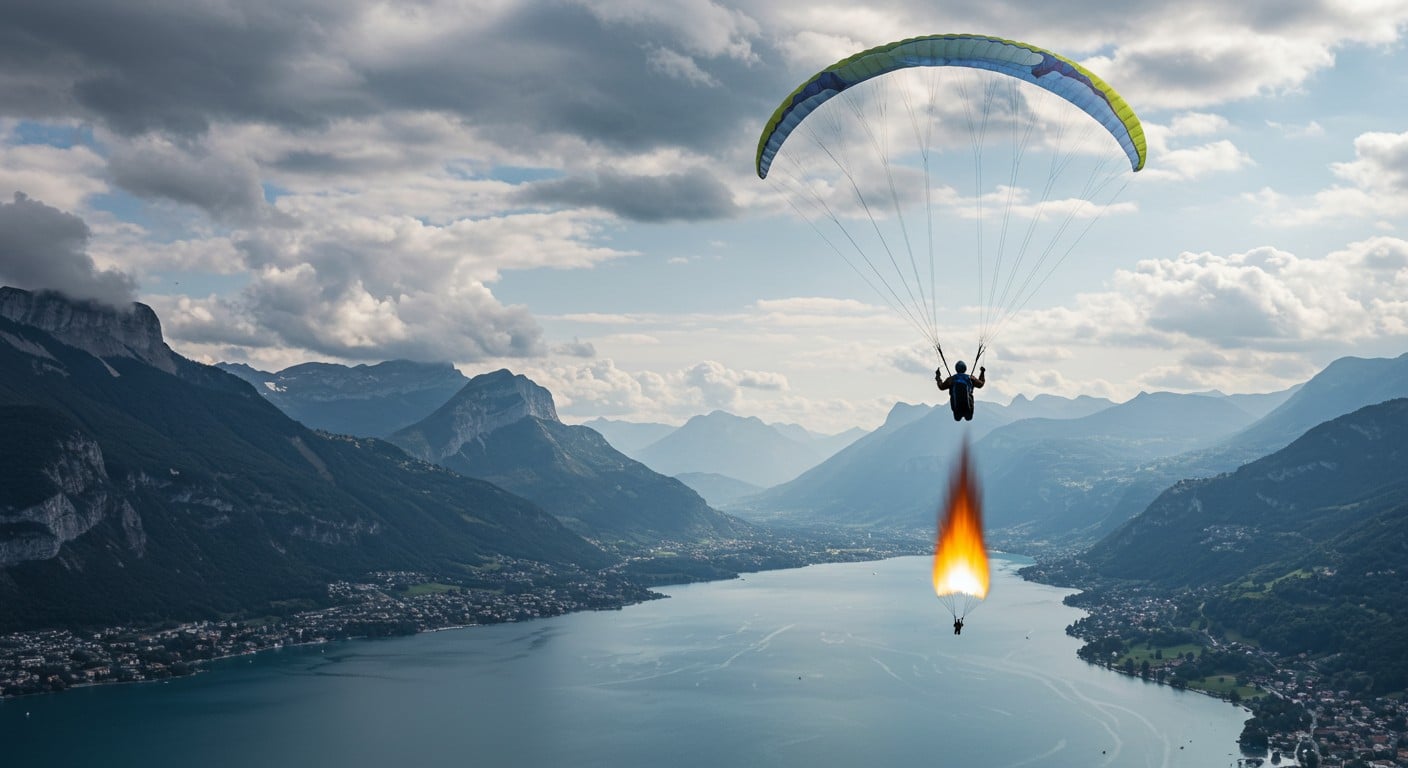 Accident mortel au lac d’Annecy : un parapentiste chute de 200 m après une défaillance de parachute. Découvrez les détails de ce drame et ses implications.