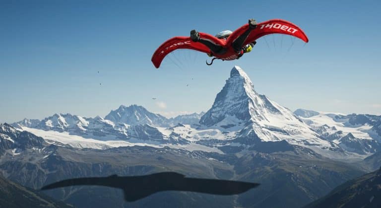Tragédie dans les Alpes : Un Wingsuiter Perd la Vie